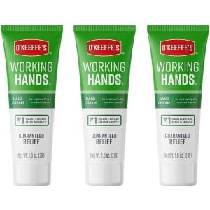 O'Keeffe's 1-oz. Working Hands Hand Cream 3-Pack for $10