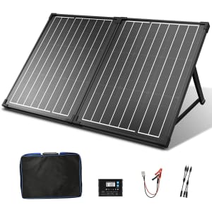 100W Mono Portable Solar Panel Kit for $400