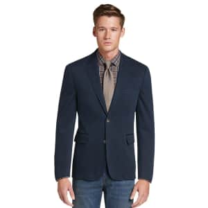 Jos. A. Bank Men's 1905 Collection Traditional Fit Canvas Soft Jacket for $19