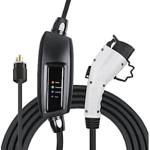 Lectron EV Electric Vehicle Chargers & Accessories at Woot. Pictured is the Lectron 240V 16 Level 2 EV Charger w/ 21-ft. Extension Cord, J1772 Cable & NEMA 6-20 Plug for $98.99 ($76 low).