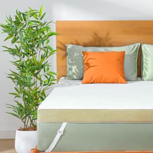 Marsail Queen 3" Memory Foam Mattress Topper for $59 Marsail Queen 3" Memory Foam Mattress Topper for $59