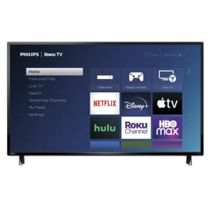 Philips 4700 Series 50PFL4756/F7 50" 4K HDR LED UHD Roku Smart TV for $600