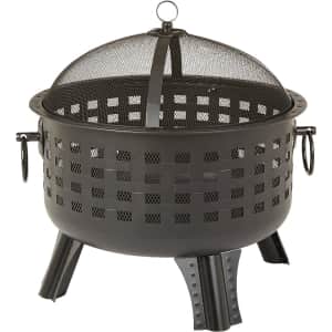 Amazon Basics 23.5" Steel Round Lattice Fire Pit for $67