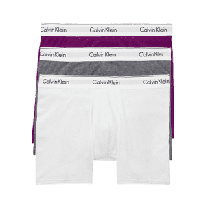 Calvin Klein Men's Modern Cotton Stretch Boxer Brief 3-Pack for $24