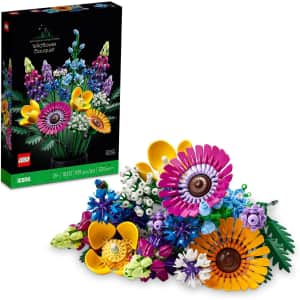 LEGO Icons Wildflower Bouquet Set for $48