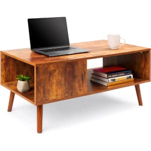 Best Choice Products Mid-Century Modern Coffee Table for $65