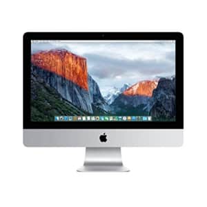 Apple iMac MK442LL/A 21.5-Inch Desktop (Discontinued by Manufacturer) (Refurbished) for $480