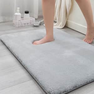 Minidear 17" x 24" Memory Foam Bath Mat for $7