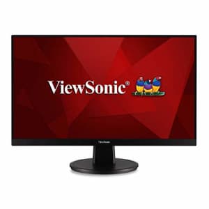 ViewSonic VA2447-MH 24 Inch Full HD 1080p Monitor with Ultra-Thin Bezel, Adaptive Sync, 75Hz, Eye for $110 ViewSonic VA2447-MH 24 Inch Full HD 1080p Monitor with Ultra-Thin Bezel, Adaptive Sync, 75Hz, Eye for $110