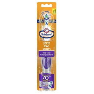 Arm & Hammer Spinbrush Pro Clean Electric Toothbrush for $8