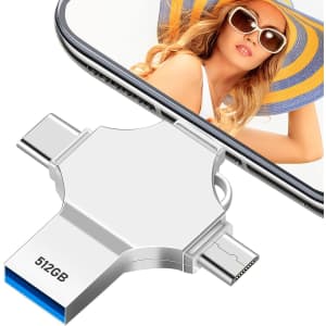 512GB 4-in-1 USB 3.0 Flash Drive for $20