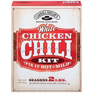 Carroll Shelby's White Chicken Chili 3-oz. 8-Pack for $14 via Sub. & Save