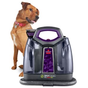 Bissell Spot Clean Pro Heat Pet Portable Carpet Cleaner for $98