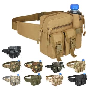 Military Tactical Waist Pack for $7