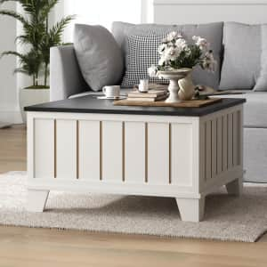 Vonluce Farmhouse Storage Coffee Table for $78