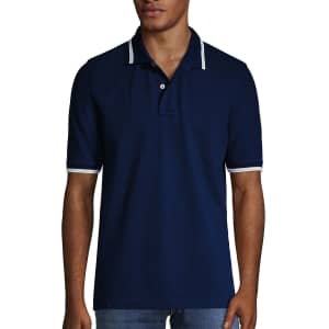 Lands' End Men's Comfort-First Mesh Polo Shirt for $12