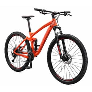 Mongoose Salvo Adult Trail Mountain Bike, 29-inch Wheels, 9-Speed Drivetrain, Lightweight Aluminum for $1,075