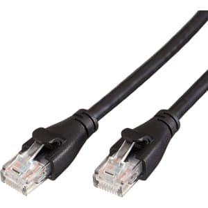 Amazon Basics 50-Foot RJ45 Cat-6 Ethernet Cable for $9