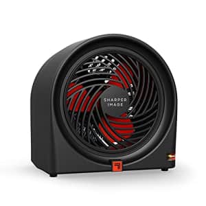 Sharper Image RADIUS 5H Personal Space Heater, Black for $31