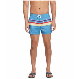 Original Penguin Men's Printed Fixed Waist Box Swim Short, Deep Water, 38 for $48 Original Penguin Men's Printed Fixed Waist Box Swim Short, Deep Water, 38 for $48