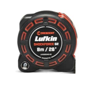 Lufkin Crescent Shockforce G2 26-ft Magnetic Tape Measure- LM1225CME-02 for $31