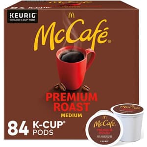 McCafe Premium Roast Medium K-Cup 84-Pack for $23 w/ Sub & Save