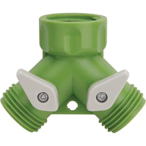 Martha Stewart 2-Way Garden Hose Tap Adapter Y-Split Connector for $2.99 or 3 for $7.17 Martha Stewart 2-Way Garden Hose Tap Adapter Y-Split Connector for $2.99 or 3 for $7.17