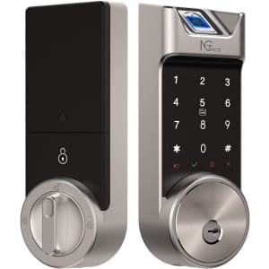 NGTeco Smart Fingerprint Keyless Entry Door Lock for $80