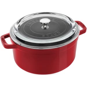 Staub Cast Iron 4-Quart Round Cocotte for $85 Staub Cast Iron 4-Quart Round Cocotte for $85