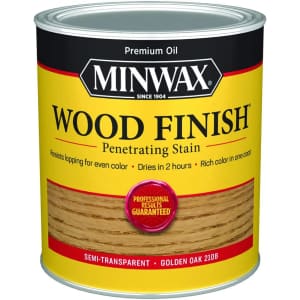 Minwax Wood Finish 1-Quart Tin for $13
