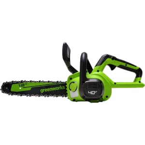 GreenWorks 40V 12" Cordless Chainsaw (Tool Only) for $40