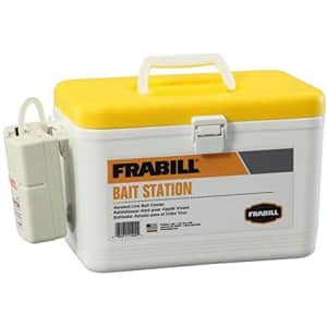 Frabill Live Bait Box with Aerator for $42 Frabill Live Bait Box with Aerator for $42