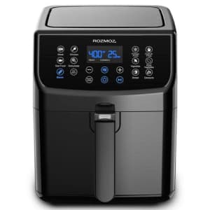 Rozmoz 7-Quart 1,700W Air Fryer for $84 Rozmoz 7-Quart 1,700W Air Fryer for $84