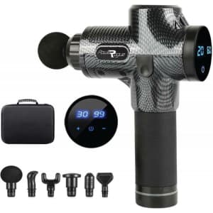 30-Speed Handheld Percussion Massage Gun for $19 30-Speed Handheld Percussion Massage Gun for $19