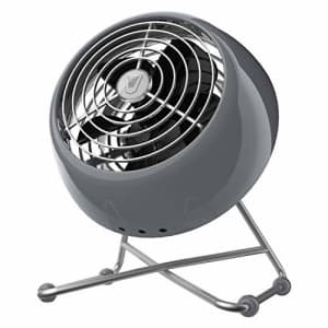 Vornado VFAN Mini Modern Personal Vintage Air Circulator Fan, Storm Gray for $50