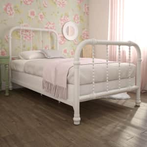 DHP Jenny Lind Twin Metal Bed for $169 DHP Jenny Lind Twin Metal Bed for $169