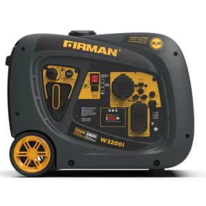 Refurb Firman 3200/2900W Recoil Start Inverter Generator: $370
