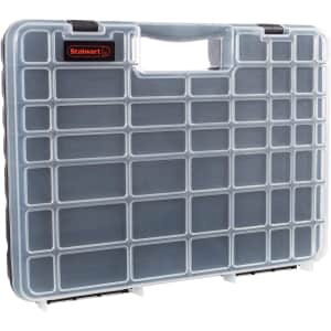 Stalwart 55-Bin Portable Storage Case for $18