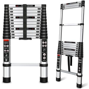 12.5-Foot Telescoping Ladder for $106