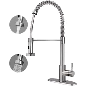 Corysel Single Handle Kitchen Faucet for $49 Corysel Single Handle Kitchen Faucet for $49