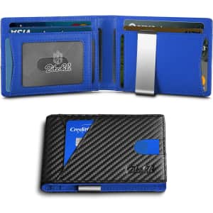 Zitahli RFID Bifold Wallet for $8