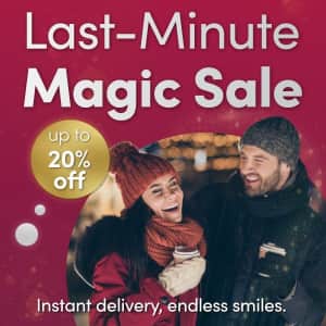 Giftcards.com Last Minute Magic Sale: Up to 20% off Giftcards.com Last Minute Magic Sale: Up to 20% off