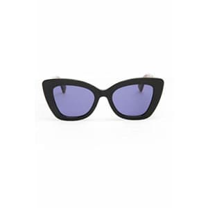 Fendi F is FF 0327/S Black Havana/Blue 52/21/150 Women Sunglasses for $223