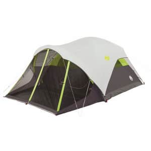 Coleman Steel Creek Fast Pitch Dome Tent with Screen Room for $95