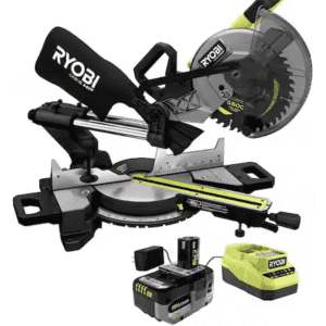 Ryobi One+ HP 18V Cordless 10" Sliding Compound Miter Saw Kit for $229