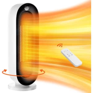 ilake 1500W Electric Space Heater for $25