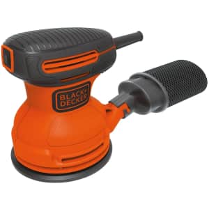 Black + Decker 5" Random Orbit Sander for $29 Black + Decker 5" Random Orbit Sander for $29