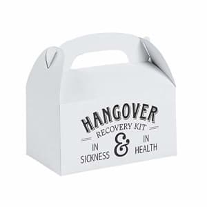 Fun Express Hangover Rescue Favor Box (set of 12) Wedding Party Supplies for $4