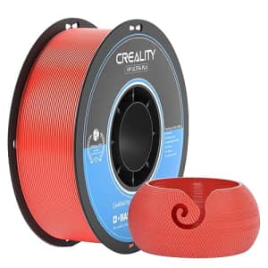 Creality PLA Filament 1.75mm Red, 1.75 PLA 3D Printer Filament, Less Bubbles No Odor, High for $14