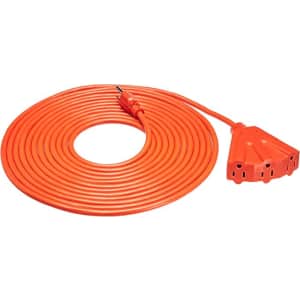 Amazon Basics 25-Foot 3-Prong Vinyl Indoor/Outdoor Extension Cord for $12